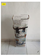 InnovaGoods tendederos Plegables Vertical, tendedero Vertical con 2 colgadores para Perchas, Peso soportado 30 Kg, tenderetes d