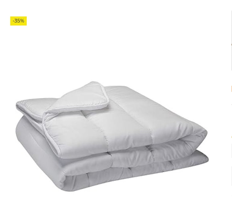 Pikolin Home - Almohada Viscoelástica de Hotel - Hipoalergénica, Doble Funda, Firmeza Alta, para Dormir de Lado, Transpirable y