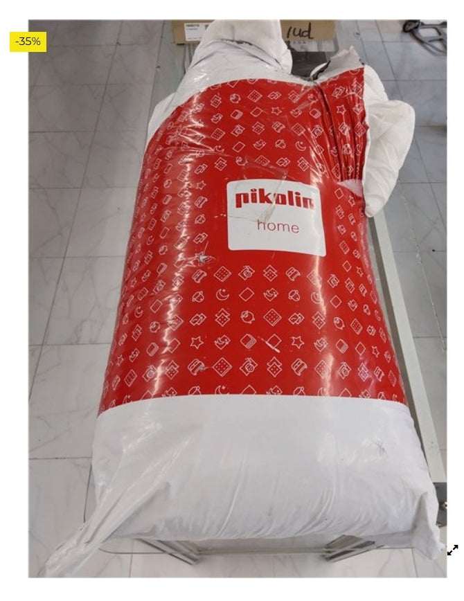 Pikolin Home - Almohada Viscoelástica de Hotel - Hipoalergénica, Doble Funda, Firmeza Alta, para Dormir de Lado, Transpirable y