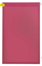 INTERBLIND | Estor Premium Enrollable EasyFix Translúcido Liso 42x180 cm (Ancho por Alto) - Estor Premium Montaje SIN Herramient