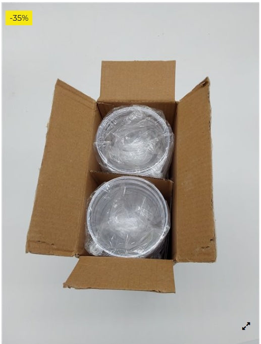 himaly 20 Stücke Acrylkugeln Transparent Set Christbaumkugeln Weihnachtskugeln Acryl Kugeln Durchsichtige Kunststoffkugeln Saiso Referencia B075YSGPYP