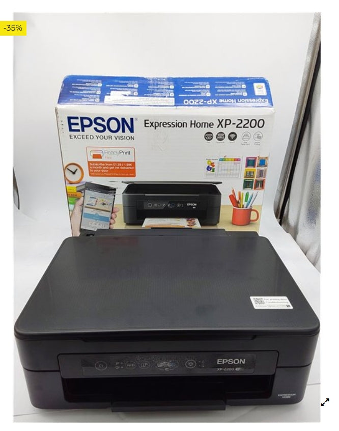 Impresora de inyección de tinta multifunción Expression XP-2200 A4 con conectividad inalámbrica y 3 meses gratis de suscripción
