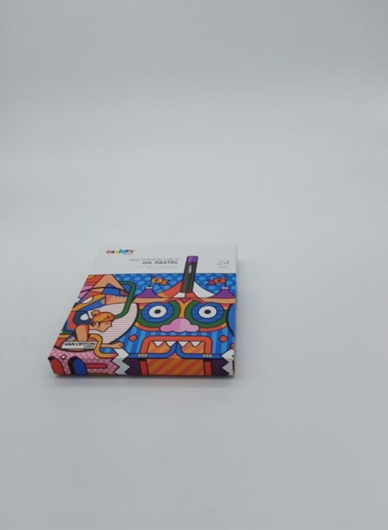 Carioca Plus Pasteles al óleo | Caja de 24 Pasteles al óleo | Solubles en Agua de Alta Opacidad | Alta Pigmentación | Uso para Dasteles al óleo