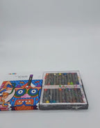 Carioca Plus Pasteles al óleo | Caja de 24 Pasteles al óleo | Solubles en Agua de Alta Opacidad | Alta Pigmentación | Uso para Dasteles al óleo