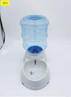 Amazon Basics Dispensador de agua, Perros y gatos, 3.8 litros (1 galones), Pequeño, Transparente